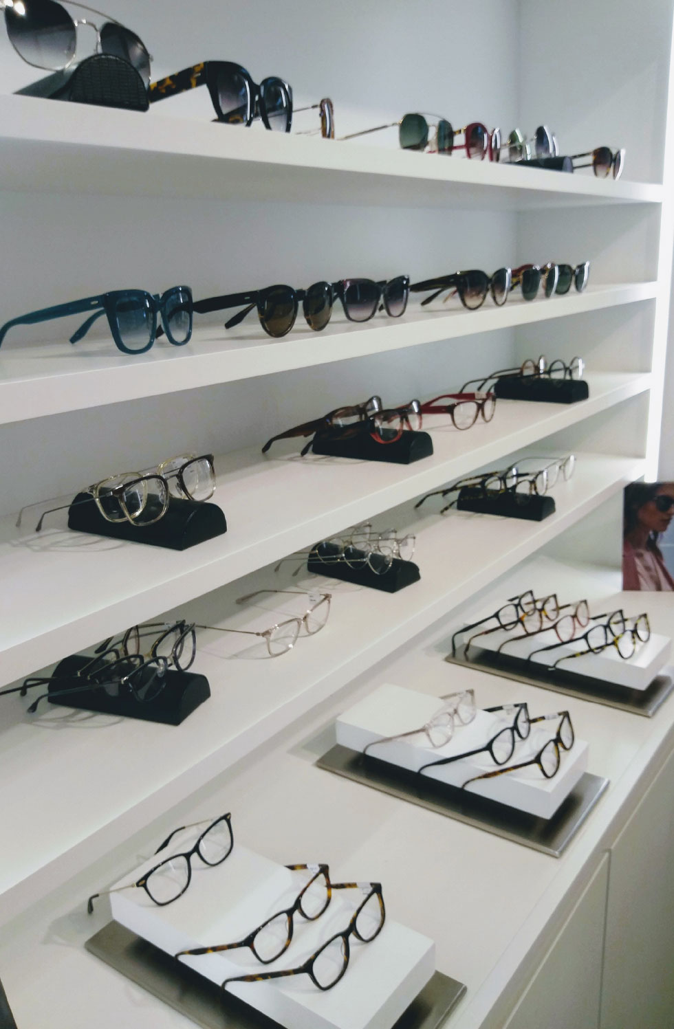 Selection of Frames in Ladue Store