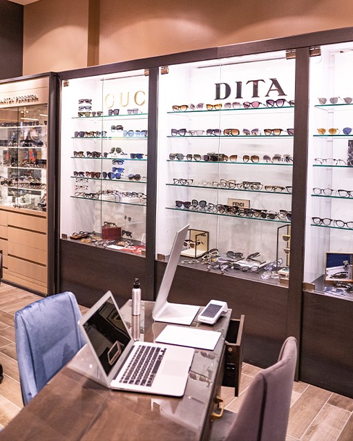 Erker’s optometrist office