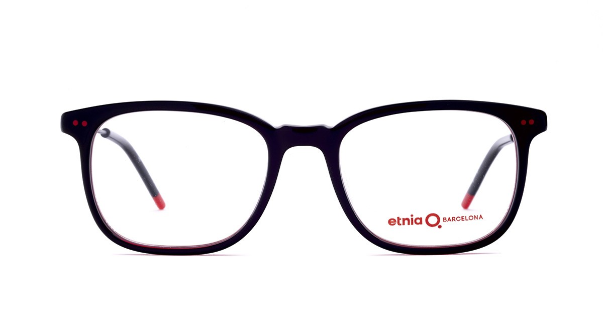 Black square eyeglasses