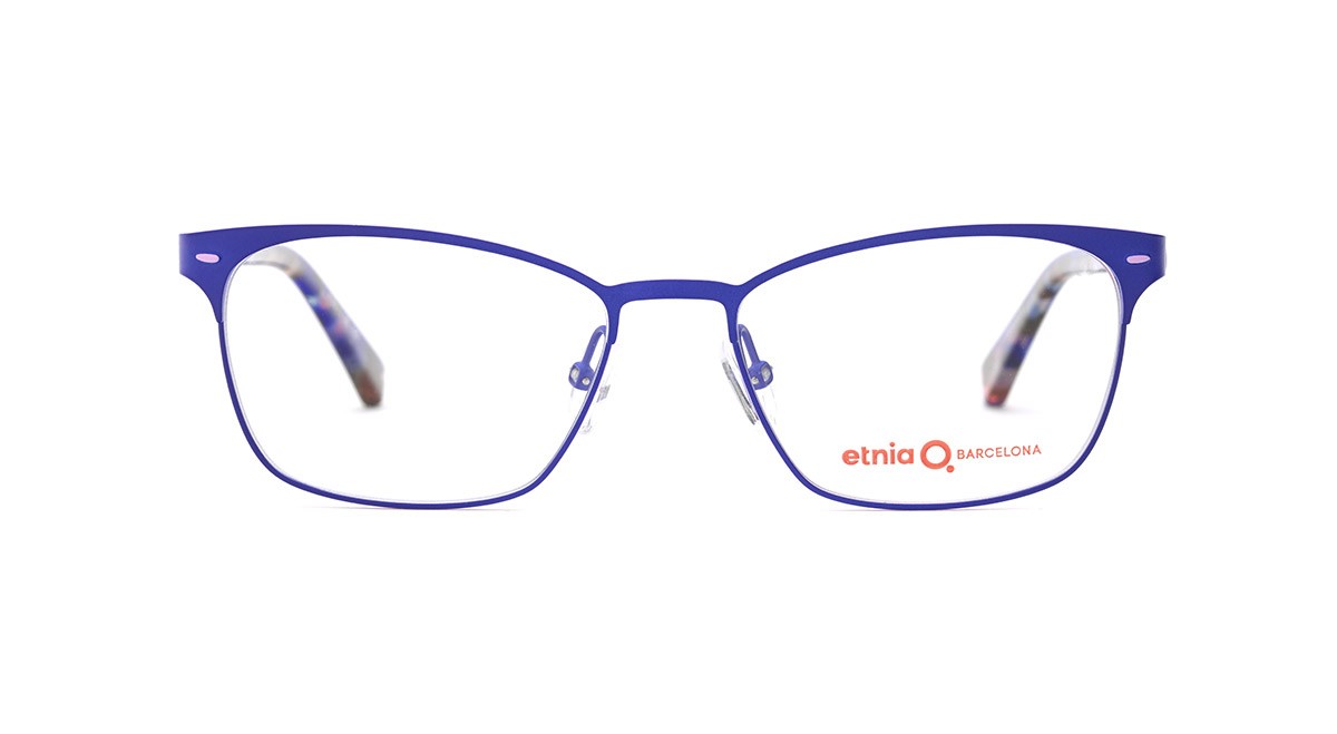 Bright blue etnia eyeglasses