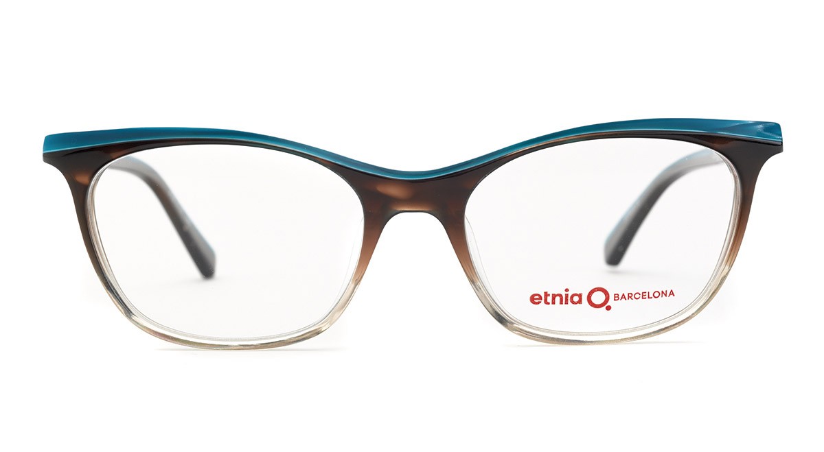 Brown and blue etnia eyeglasses