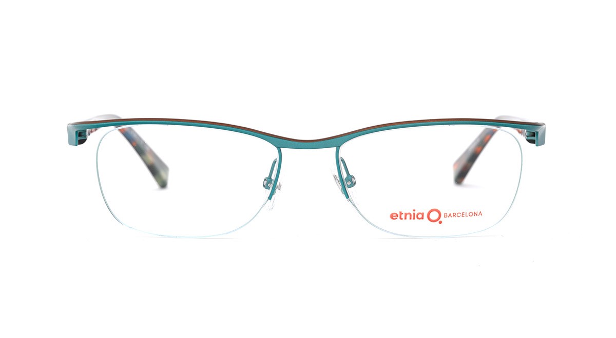 Teal Framed etnia glasses